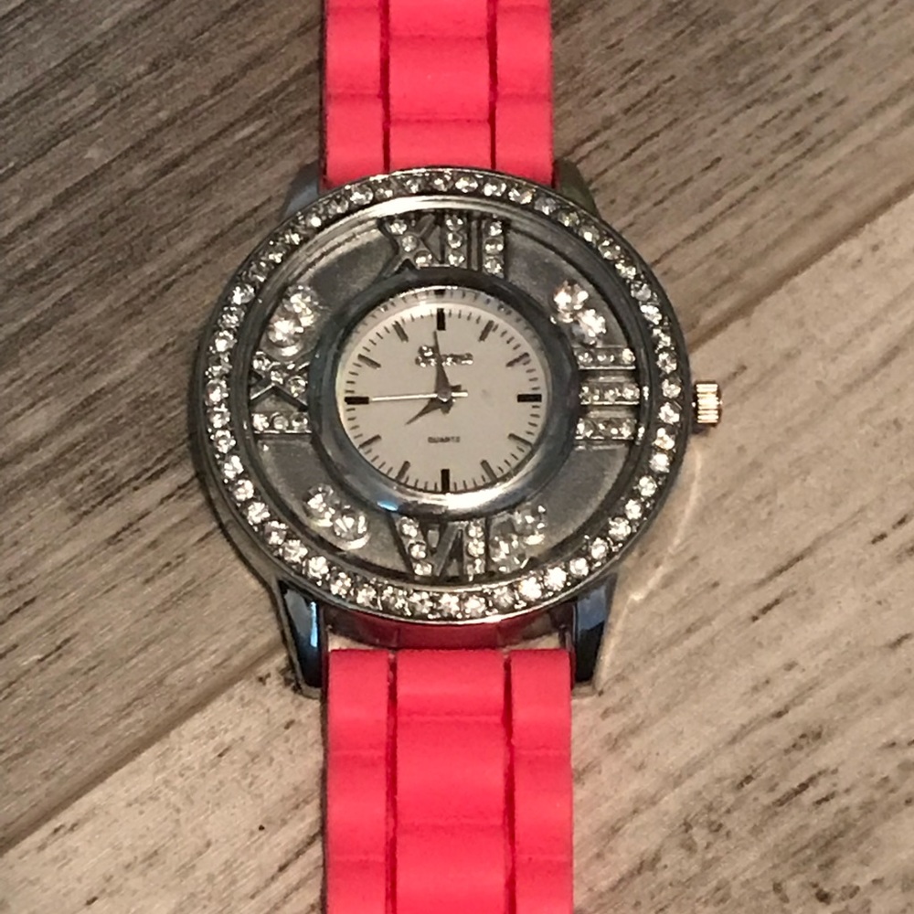 Hot Pink Diamond Watch